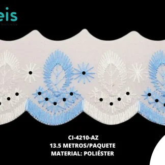 CINTAS GALON CI-4210-AZ 5cm 13.5 MTS/PQT AZUL
