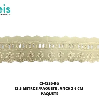 LETIN 60mm REF: C29 BEIGE 13.5m/pqt