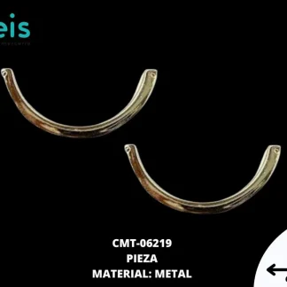 HERRAJE METAL U CMT DORADO 3CM