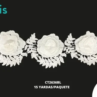 GUIPIUR SEDA DE LECHE 3D CT2636BL BLANCO