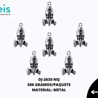 HERRAJE METALICO COHETE REF: SW-158 NIQUEL 0.5 KL/PQT