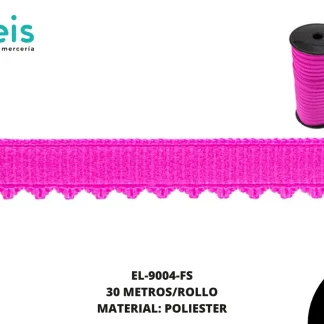 ELASTICO LENCERIA MORITA 8MM FIUSHA 150 METROS