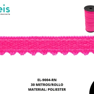 ELASTICO LENCERIA MORITA 8MM ROSA NEON 150 METROS