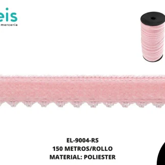 ELASTICO LENCERIA MORITA 8MM ROSA 150 METROS