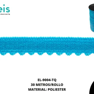 ELASTICO LENCERIA MORITA 8MM TURQUESA