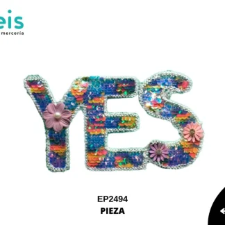 PARCHES LENTEJUELA YES EP2494 MULTICOLOR