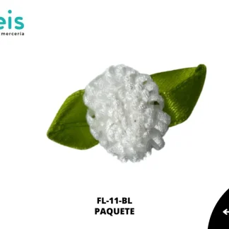 FLOR PETALOS BLANCO FL-11