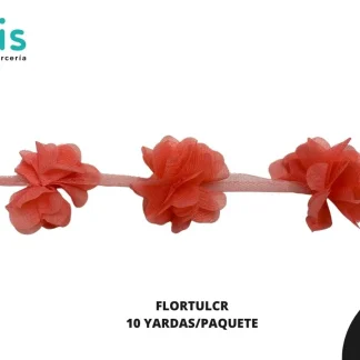 FLOR TUL CORAL