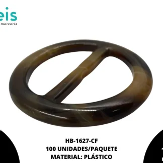 HEBILLA CAREY REDONDA 5CM 100U/PQT