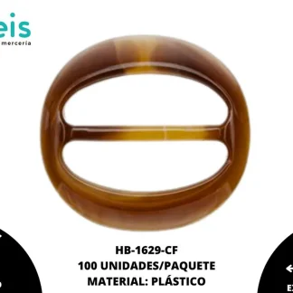 HEBILLA CAREY OVALADA 4CM C/100PZ