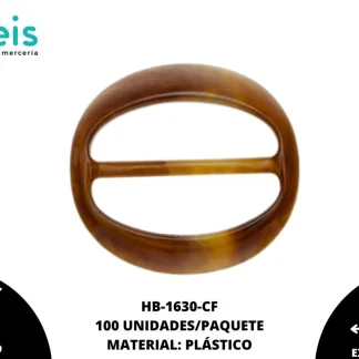 HEBILLA CAREY OVALADA 5CM C/100PZ