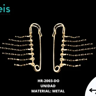 HERRAJE STRASS SEGURO TIRAS 50MM