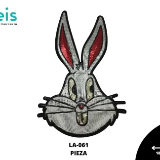 PARCHES LENTEJUELA BUGS BUNNY LA-061