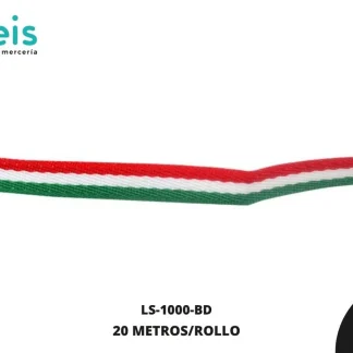 CINTA FAYA TRICOLOR 3/8 BANDERA 20M
