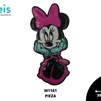 PARCHES LENTEJUELA MINNIE GUANTES M1161