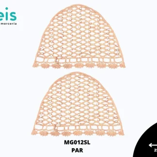 MANGAS CON PERLA MG012 SALMON