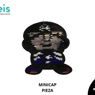 PARCHES LENTEJUELA CAPITAN AMERICA MINI MINICAP 8.5cmX11.5cm