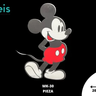 PARCHES RELIEVE Y ESTAMPADO MICKEY SUBLIMADO MK-30 20cmX30cm