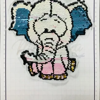 PARCHES LENTEJUELA REVERSIBLE ELEFANTE ML267
