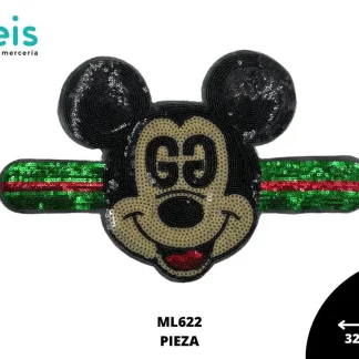 PARCHES LENTEJUELA CABEZA DE MICKEY GUCCI ML622