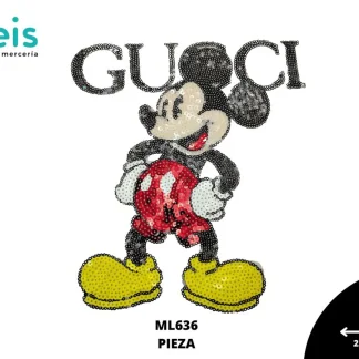 PARCHES LENTEJUELA MIK ORIGINAL MIK GUCCI ML636