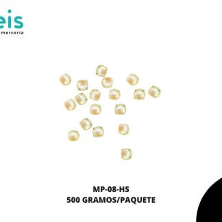PERLAS COSTURA MP-08-HS 8mm 500 GRS/BOLSA HUESO