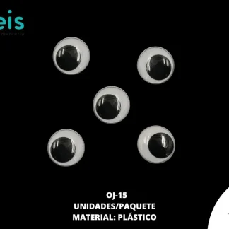 ACCESORIOS AYM OJILLOS MOVIBLES CIRCULARES OJ-15 15mm