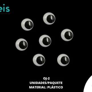 ACCESORIOS AYM OJILLOS MOVIBLES CIRCULARES OJ-2 2mm