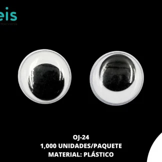 ACCESORIOS AYM OJILLOS MOVIBLES CIRCULARES OJ-24 24mm