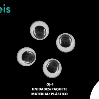 ACCESORIOS AYM OJILLOS MOVIBLES CIRCULARES OJ-4 4mm