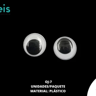 ACCESORIOS AYM OJILLOS MOVIBLES CIRCULARES OJ-7 7mm