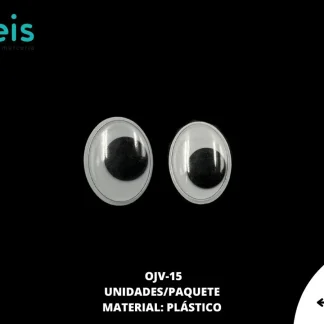 ACCESORIOS AYM OJILLOS MOVIBLES OJV-15 15mmX20mm