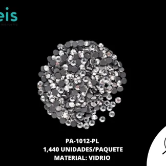 PIEDRA VIDRIO DMC 1012 PLATA 1440U