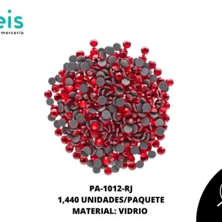 PIEDRA VIDRIO DMC 1012 SIAM ROJO 1440U