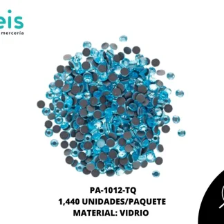 PIEDRA VIDRIO DMC 1012 AQUAMARINA 1440