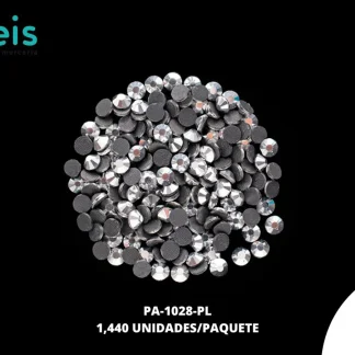 PIEDRA VIDRIO DMC 1028 PLATA 1440U