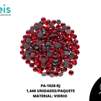 PIEDRA VIDRIO DMC 1028 SIAM ROJO 1440U