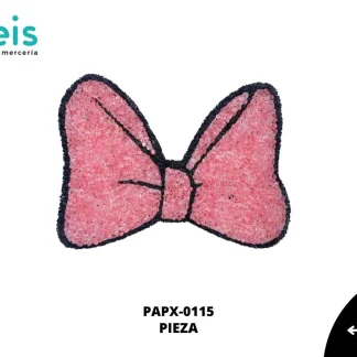 APLICACION PIXIE MINNIE MOÑO ROSA