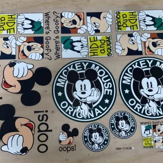 PARCHES DTF MOD 3 MICKEY MOUSE ORIGINAL PATR-0005
