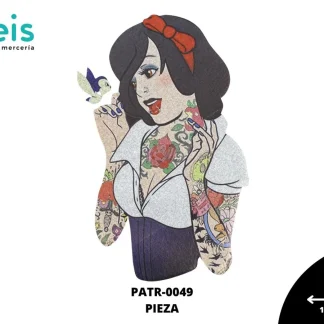 PARCHES DTF BLANCA NIEVES TATTO PATR-0049 16cmX24.5cm