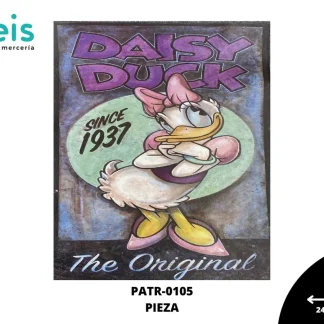 PARCHES DTF DAISY DUCK SINCE 1937 PATR-0105 24.5cmX29cm
