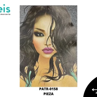 PARCHES DTF CHICA LUNAR PATR-0158 21cmX30cm