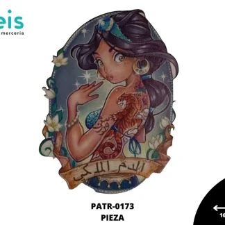 PARCHES DTF JASMIN TATTO PATR-0173 16.5cmX23.5cm