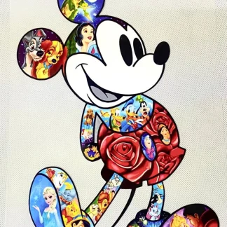 PARCHES DTF MICKEY DISNEY PATR-0202 MULTICOLOR
