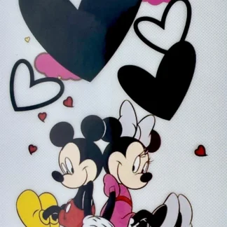 PARCHES DTF MINNIE Y MICKEY ENAMORADOS PATR-0213