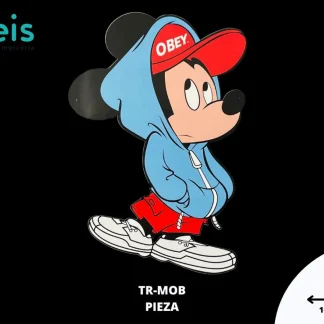 PARCHES DTF MICKEY OBEY PATR-0222
