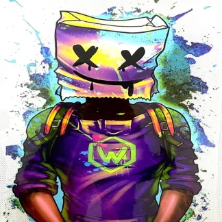 PARCHES DTF DJ MARSHMELLOW PATR-0229