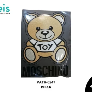 PARCHES DTF OSO TOY MOSCHINO PATR-0247