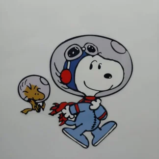 PARCHES DTF SNOOPY Y AMIGO ASTRONAUTAS PATR-0265