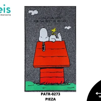 PARCHES DTF SNOOPY ACOSTADO CASA PATR-0273 18.5cmX30cm